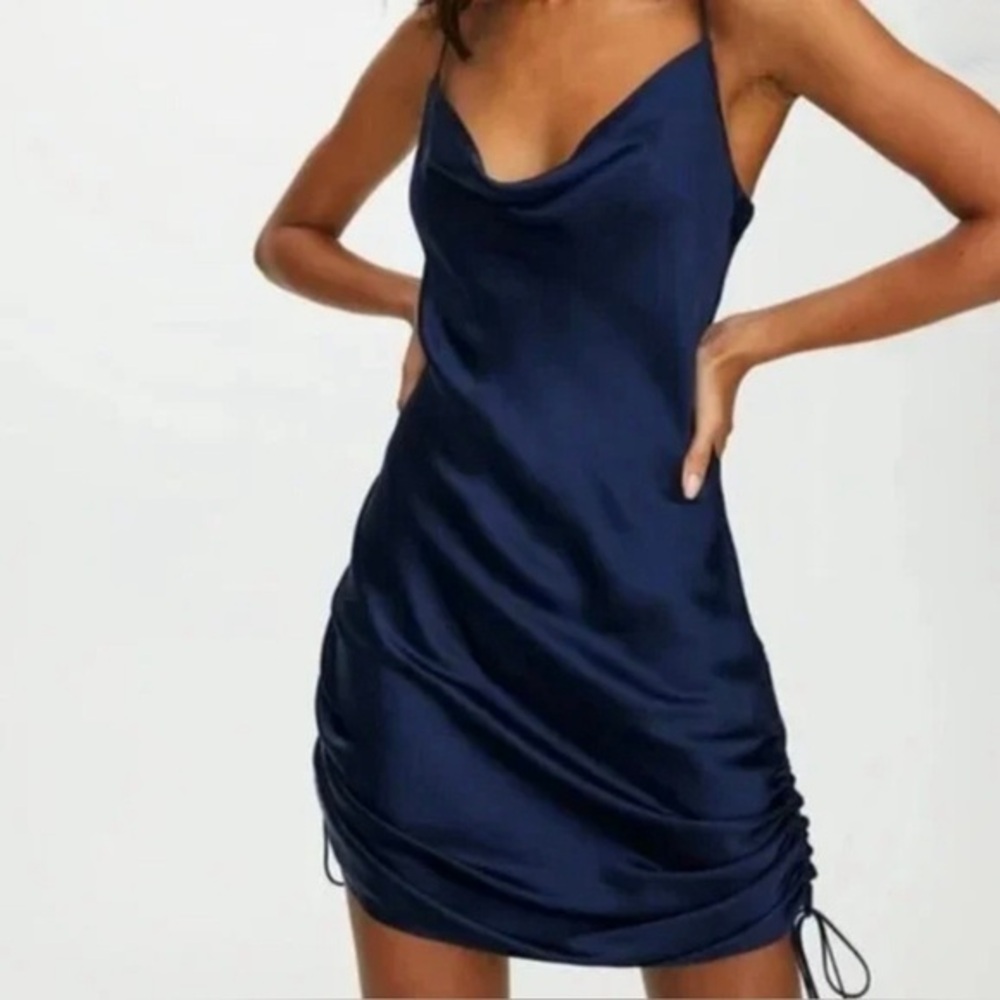 Wilfred Only Ruched Slip Dress